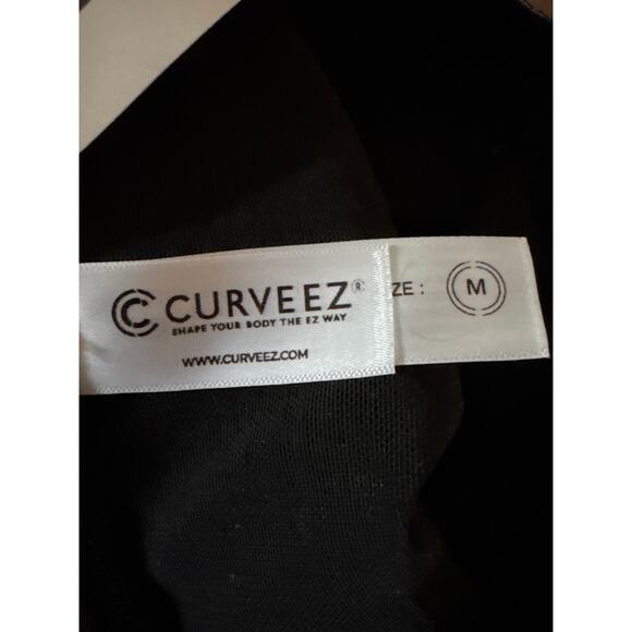 Brand New Curveez Women's Medium Curvy Hi Waist Shaping Leggings Grey - Picture 10 of 14